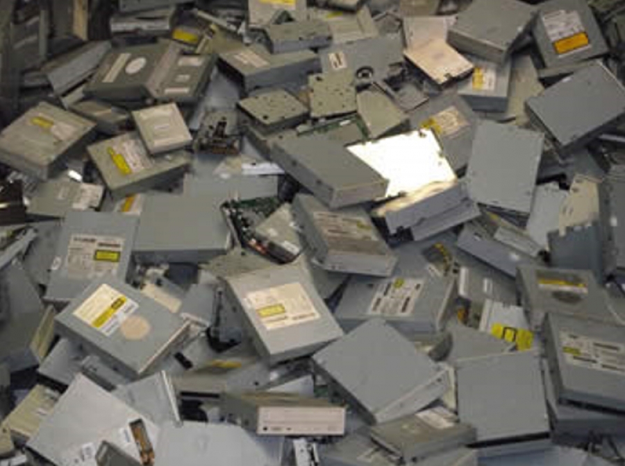Scrap Recycling Hard Disks